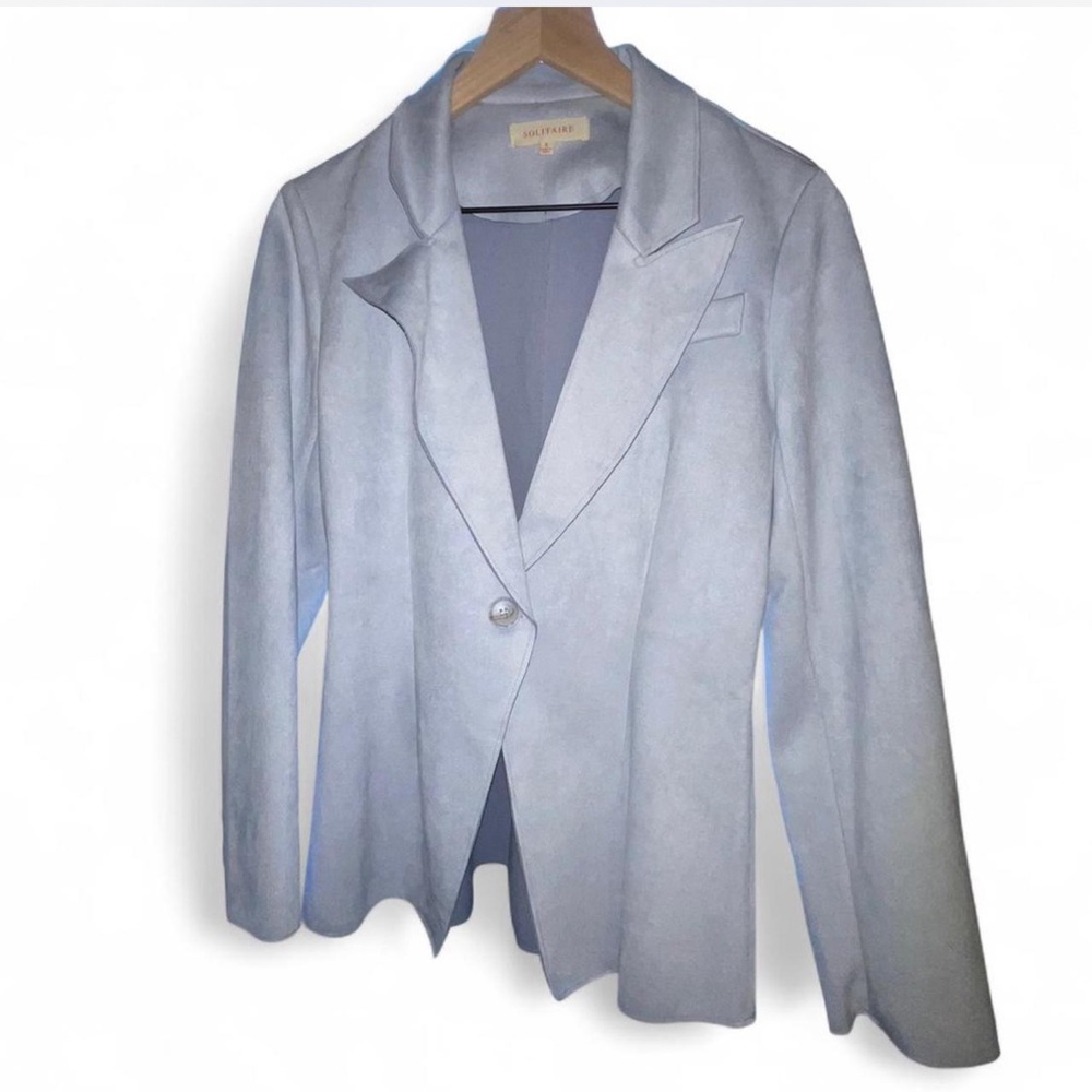 Solitaire Light Gray Blazer